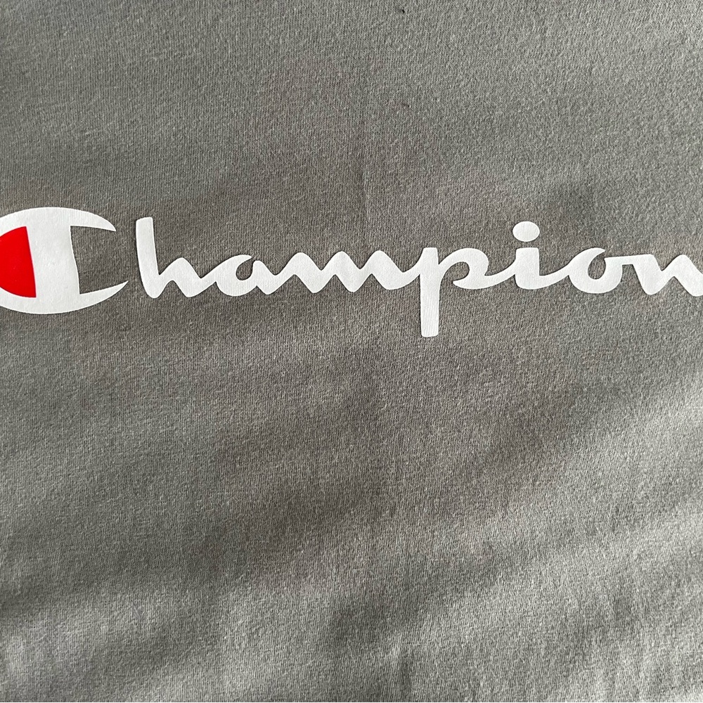 NWT CHAMPION Lightweight Hooded Top Grey | Small | - Picture 4 of 8